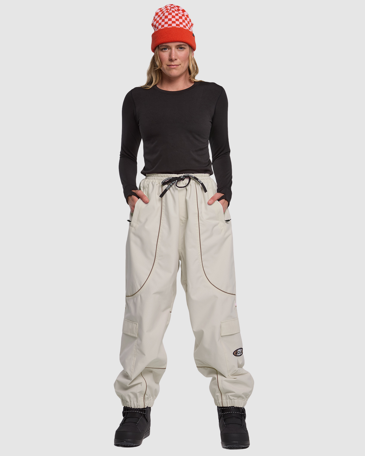 NINE OH PANT WOOD ASH